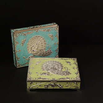 PEACOCK DRY FRUIT BOX
