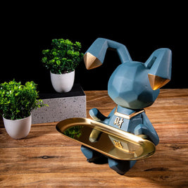 BUNNY TRAY DECOR