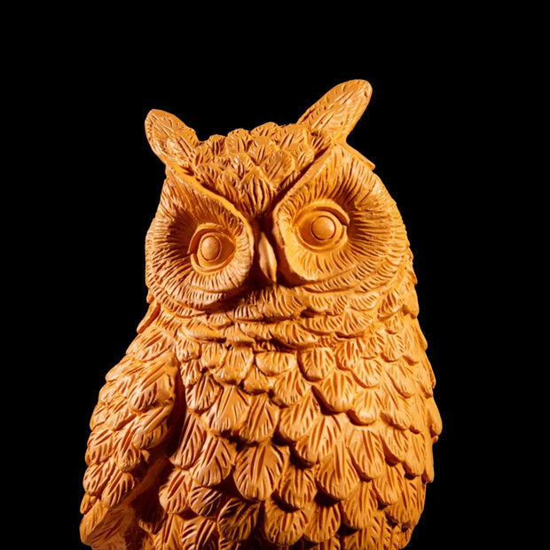 WISE OWL BRINGS FORTUNE DECOR