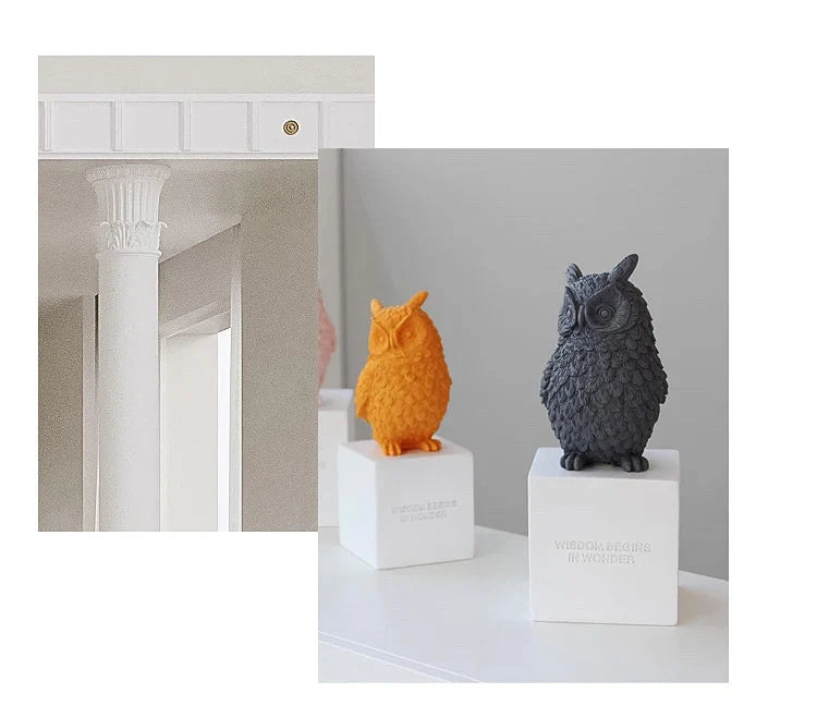 WISE OWL BRINGS FORTUNE DECOR